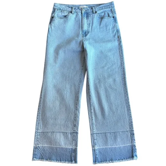 Habitual Light Blue Denim Wide-Leg Jeans - Picture 2 of 10